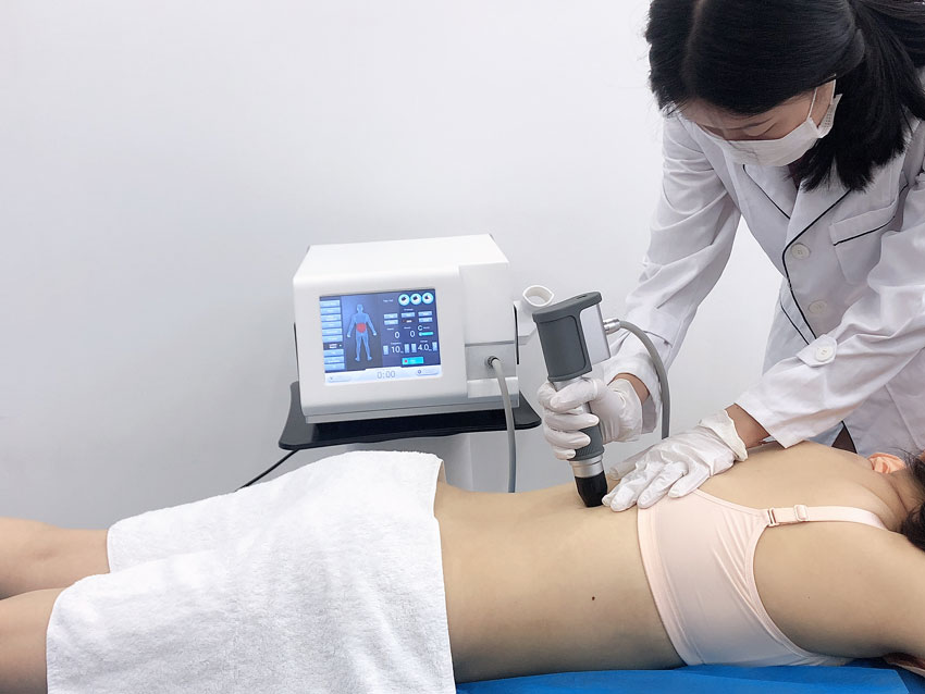 Machine pneumatique à ondes de choc pour le traitement du soulagement de la douleur